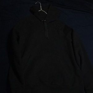 black hoodie